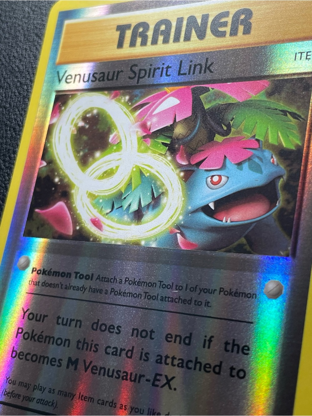 Venusaur Spirit Link/Reverse Holo/Pokemon Evolutions #89/108 - Picture 8 of 13
